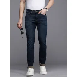 Louis Philippe Jeans Men Slim Fit Light Fade Stretchable Jeans-picture-27