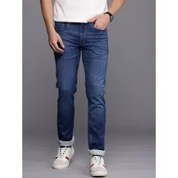 Louis Philippe Jeans Men Slim Fit Low-Rise Light Fade Stretchable Jeans-picture-41