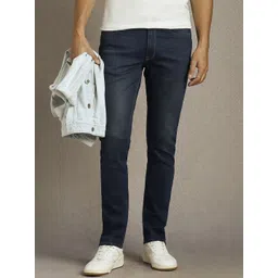 Louis Philippe Jeans Men Slim Fit Mid-Rise Stretchable Jeans-picture-29