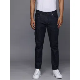Louis Philippe Jeans Men Smart Slim Fit Mid-Rise Stretchable Jeans-picture-37