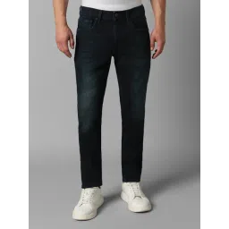 Louis Philippe Jeans Navy Regular Fit Jeans-picture-26