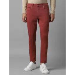 Louis Philippe Jeans Red Regular Fit Jeans-picture-29
