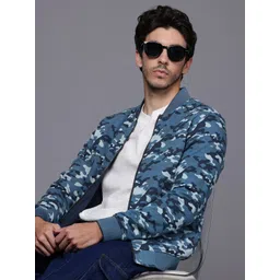 Louis Philippe Jeans Reversible Bomber Jacket-picture-51