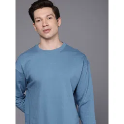 Louis Philippe Jeans Round Neck Pure Cotton Sweatshirt-picture-23