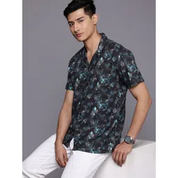 Louis Philippe Jeans Slim Fit Floral Printed Casual Shirt-picture-30