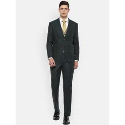 Louis Philippe 3 Piece Textured Slim Fit Suit-picture-41