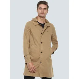 Louis Philippe Beige Cotton Regular Fit Jacket-picture-38