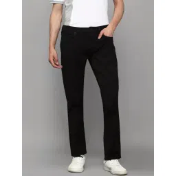 Louis Philippe Black Cotton Slim Fit Jeans-picture-17