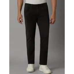 Louis Philippe Black Cotton Slim Fit Jeans-picture-39