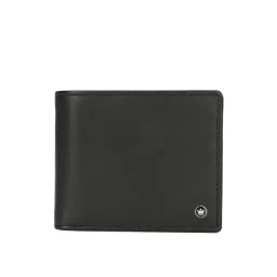 Louis Philippe Black Formal Leather Bi-Fold Wallet for Men-picture-25