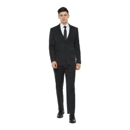 Louis Philippe Black Notch Lapel 2-Piece Suit-picture-25