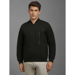 Louis Philippe Black Regular Fit Jacket-picture-41