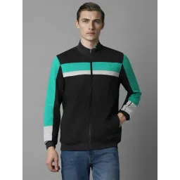 Louis Philippe Black Regular Fit Printed Sweatshirt-picture-48