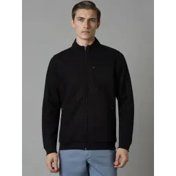 Louis Philippe Black Regular Fit Sweatshirt-picture-17