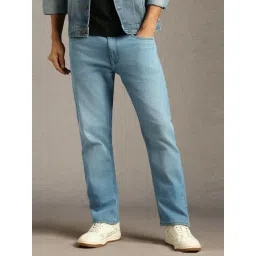 Louis Philippe Blue Cotton Slim Fit Jeans-picture-40