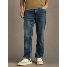 Louis Philippe Blue Cotton Slim Fit Jeans-picture-43