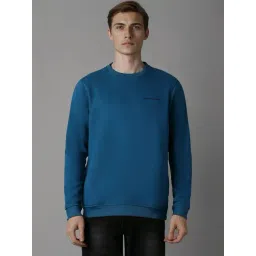 Louis Philippe Blue Regular Fit Sweatshirt-picture-46