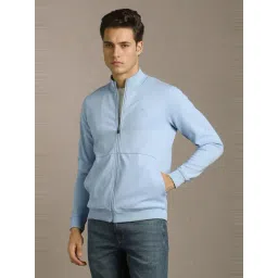 Louis Philippe Blue Regular Fit Sweatshirt-picture-28