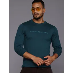 Louis Philippe Brand Logo Embroidered Pullover Sweater-picture-22