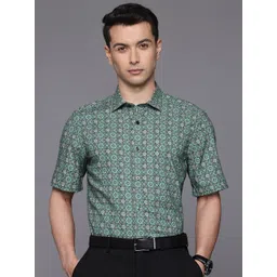 Louis Philippe Classic Floral Printed Formal Shirt-picture-30
