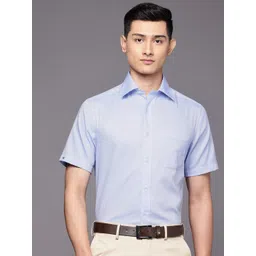 Louis Philippe Classic Pure Cotton Formal Shirt-picture-18