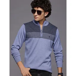 Louis Philippe Geometric Printed Sweater-picture-40