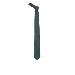 Louis Philippe Green Embroidered Tie-picture-32