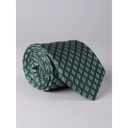 Louis Philippe Green Embroidered Tie-picture-22