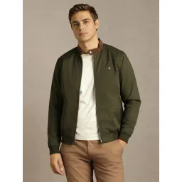 Louis Philippe Green Regular Fit Jacket-picture-29
