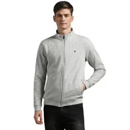 Louis Philippe Grey Cotton Regular Fit Print Sweatshirt-picture-23