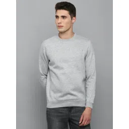 Louis Philippe Grey Cotton Regular Fit SweatShirt-picture-35