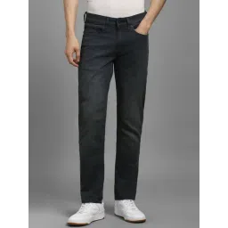 Louis Philippe Grey Cotton Slim Fit Jeans-picture-20
