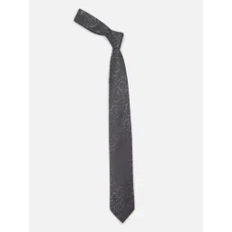 Louis Philippe Grey Embroidered Tie-picture-38