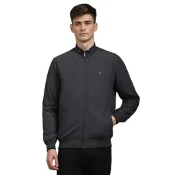 Louis Philippe Grey Regular Fit Jacket-picture-38