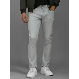 Louis Philippe Grey Regular Fit Jeans-picture-25