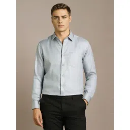 Louis Philippe Grey Regular Fit Shirt-picture-29