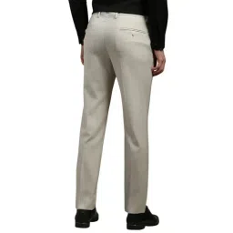 Louis Philippe Grey Slim Fit Trousers image 2