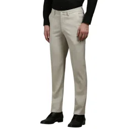 Louis Philippe Grey Slim Fit Trousers image 3