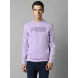 Louis Philippe Lilac Regular Fit Printed Sweatshirt-picture-40