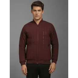 Louis Philippe Maroon Regular Fit Jacket-picture-17