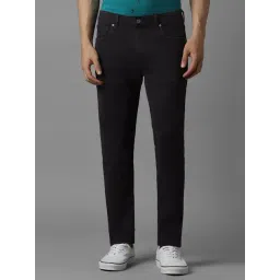 louis philippe Men Black Dark Super Slim Fit Jeans-picture-13