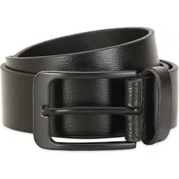 louis philippe Men Black Genuine Leather Belt-picture-12
