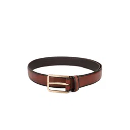 Louis Philippe Men Brown Leather Belt-picture-33