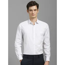 Louis Philippe Men Classic Fit Spread Collar Abstract Printed Cotton Formal Shirt image 1