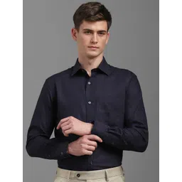 Louis Philippe Men Classic Fit Spread Collar Floral Printed Cotton Formal Shirt-picture-36