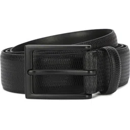 louis philippe Men Formal Black Artificial Leather Belt-picture-15