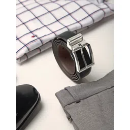 Louis Philippe Men Leather Formal Belt-picture-23