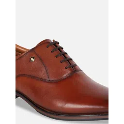 Louis Philippe Men Leather Formal Oxfords image 3