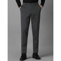 Louis Philippe Men Mid Rise Slim Fit  Formal Trousers-picture-18