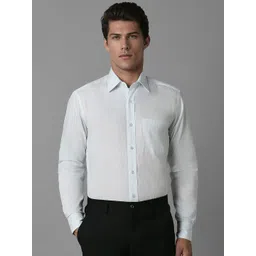 Louis Philippe Men Opaque Striped Formal Shirt-picture-10